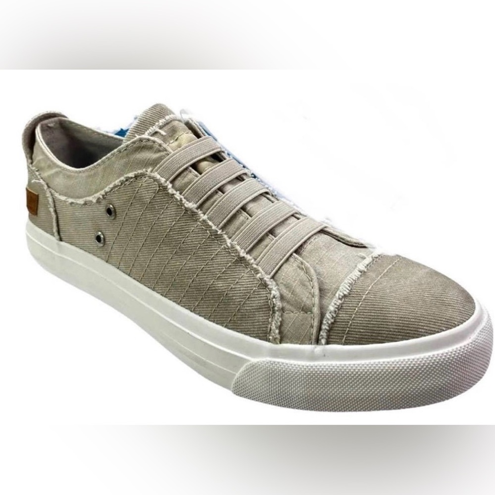 Blowfish Women's Beige Canvas Sneakers